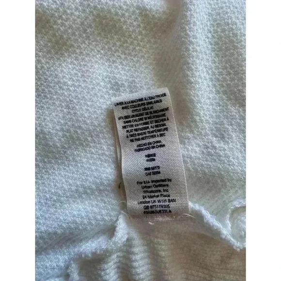 Free People Light Cream Long Sleeve Tunic with Cutout Detail - Picture 7 of 7